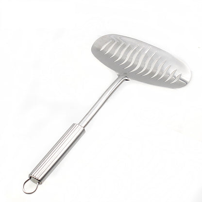 Stainless Steel Fish Spatula with Non-Slip Handle by HitMyNeed