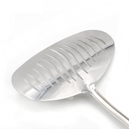 Stainless Steel Fish Spatula with Non-Slip Handle by HitMyNeed