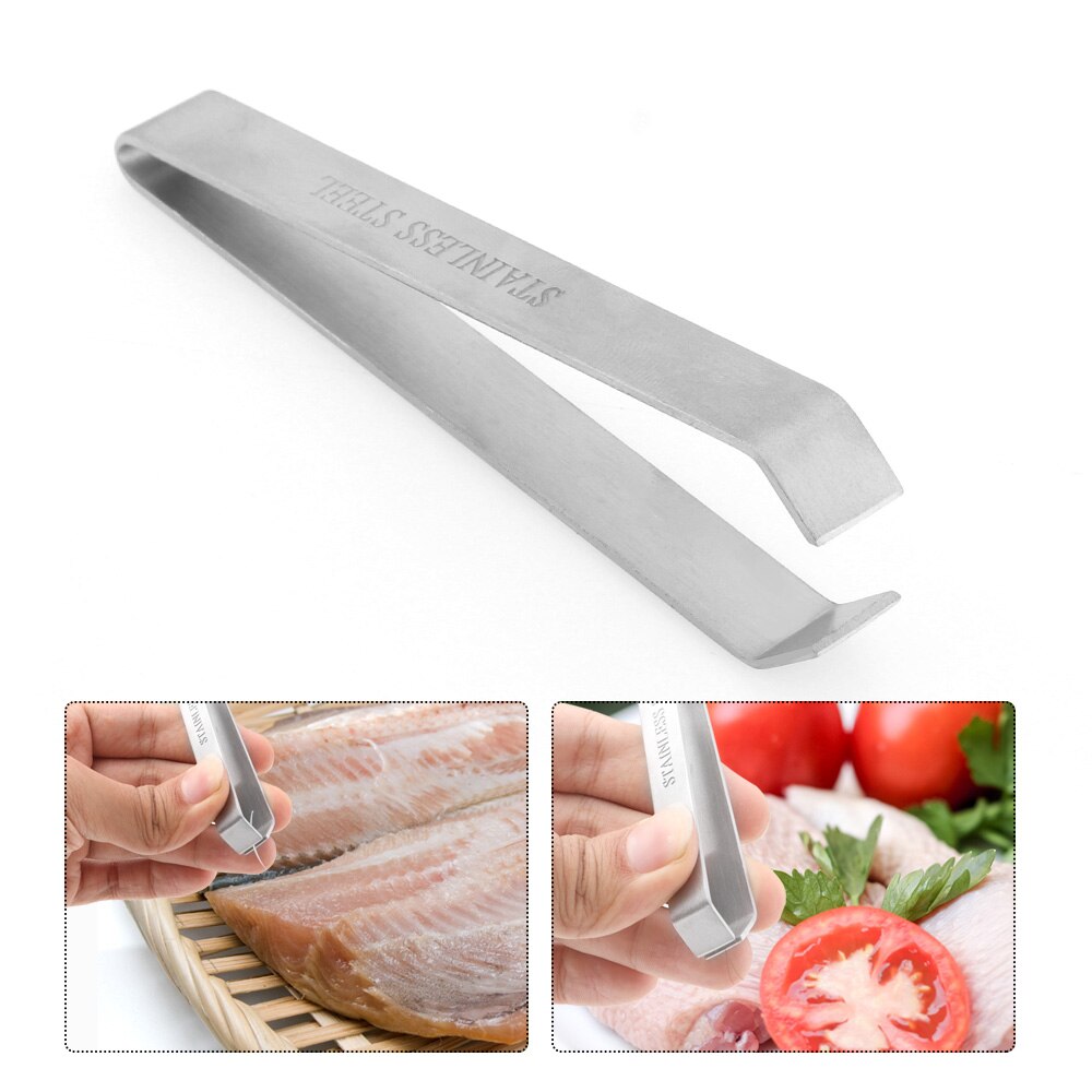 Stainless Steel Fishbone Tweezers Bone Remover by HitMyNeed