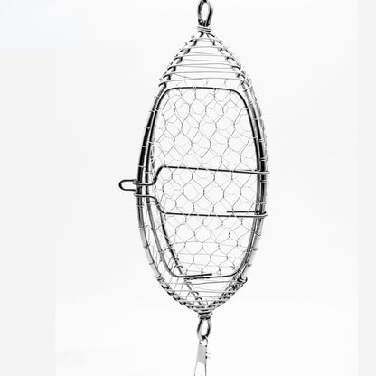 Stainless Steel Fishing Bait Cage for Secure Baiting M by HitMyNeed