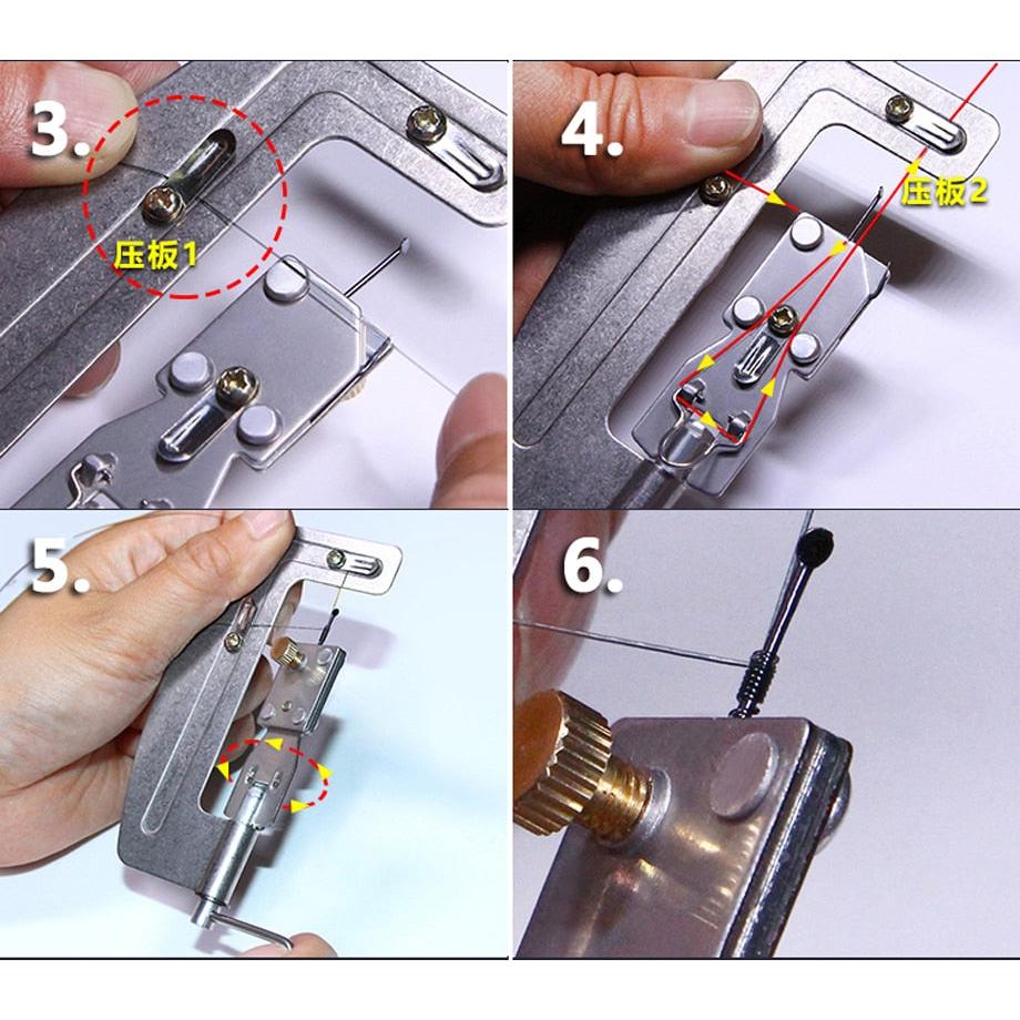 Stainless Steel Fishing Knot Tying Tool 11cm by HitMyNeed