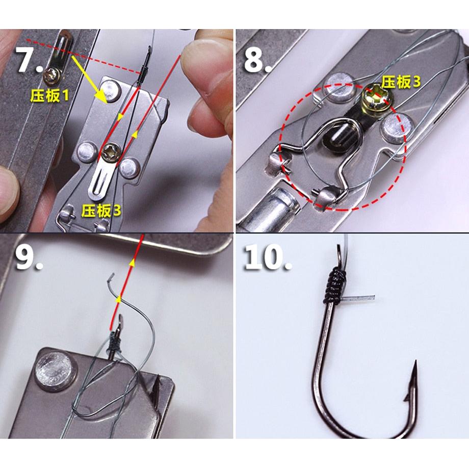 Stainless Steel Fishing Knot Tying Tool 11cm by HitMyNeed