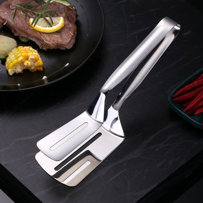 Stainless Steel Flipping and Frying Tongs by HitMyNeed