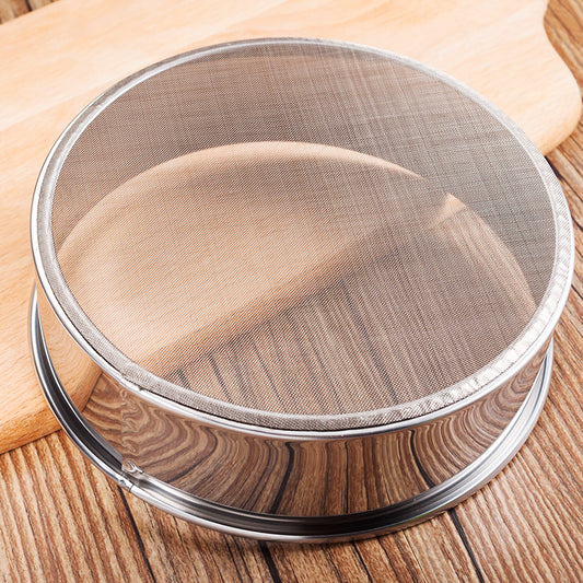 Stainless Steel Flour Sieve, 15 cm Fine Mesh by HitMyNeed