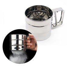 Stainless Steel Flour Sifter with Handle by HitMyNeed