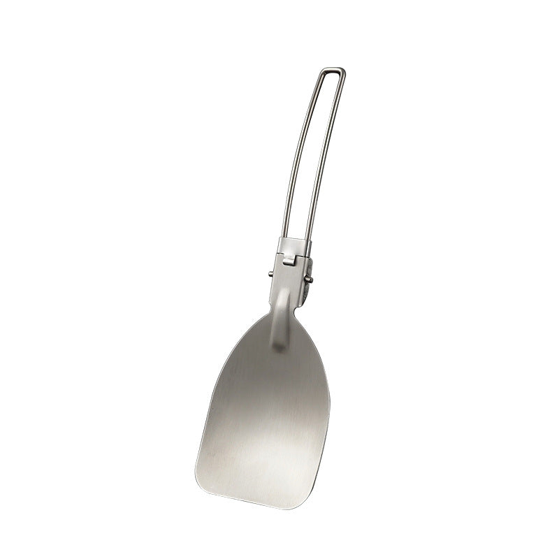 Stainless Steel Folding Camping Spatula by HitMyNeed