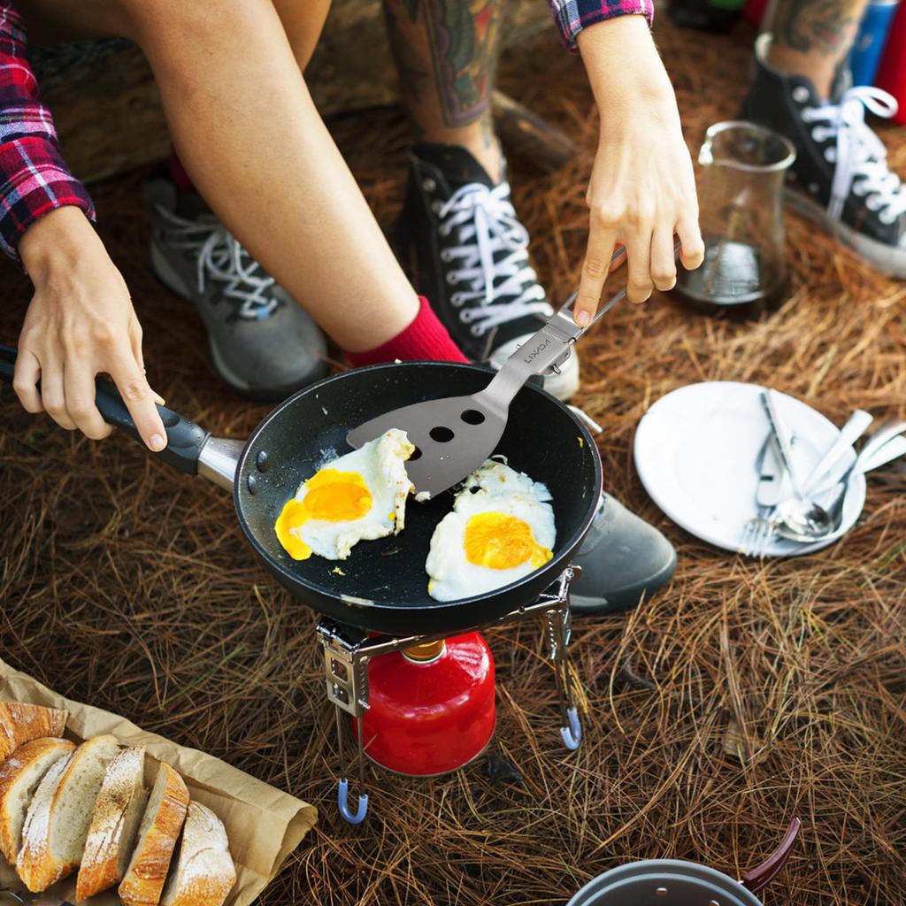 Stainless Steel Folding Grill Spatula by HitMyNeed