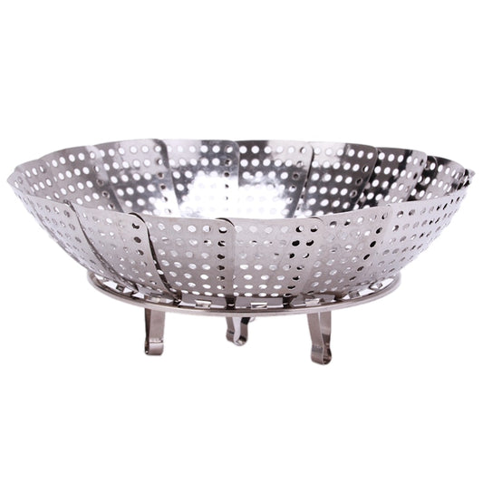 Stainless Steel Folding Steamer Basket 21cm by HitMyNeed