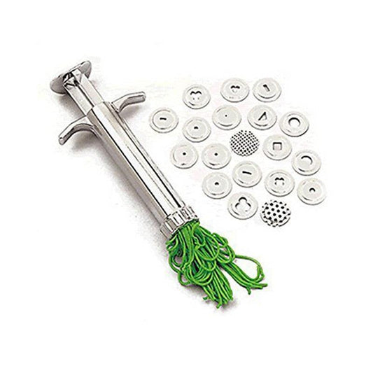 Stainless Steel Fondant & Clay Extruder Gun Set by HitMyNeed