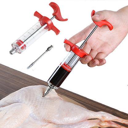 Stainless Steel Food Injector Marinade Syringe by HitMyNeed