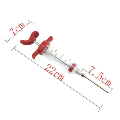 Stainless Steel Food Injector Marinade Syringe by HitMyNeed
