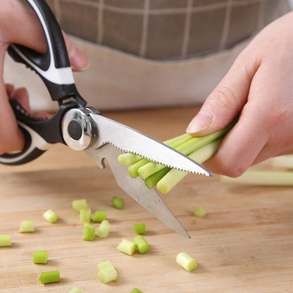 Stainless Steel Food Scissors Kitchen Shears by HitMyNeed