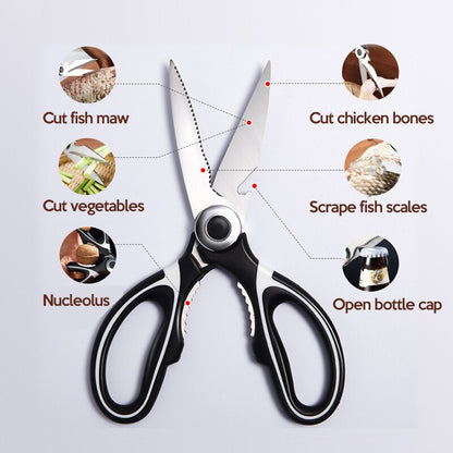 Stainless Steel Food Scissors Kitchen Shears by HitMyNeed
