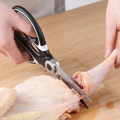 Stainless Steel Food Scissors Kitchen Shears by HitMyNeed