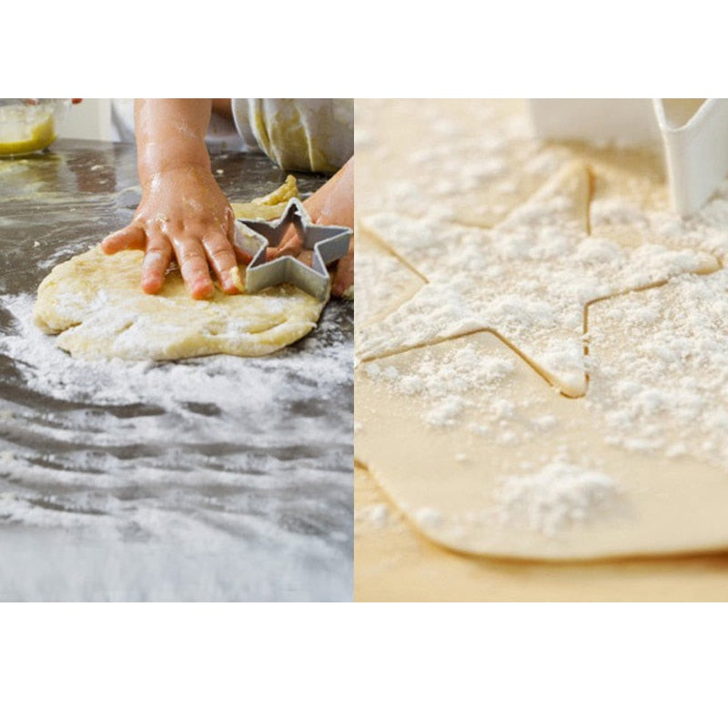 Stainless Steel Food Shape Cutters Set, 12 Pcs by HitMyNeed