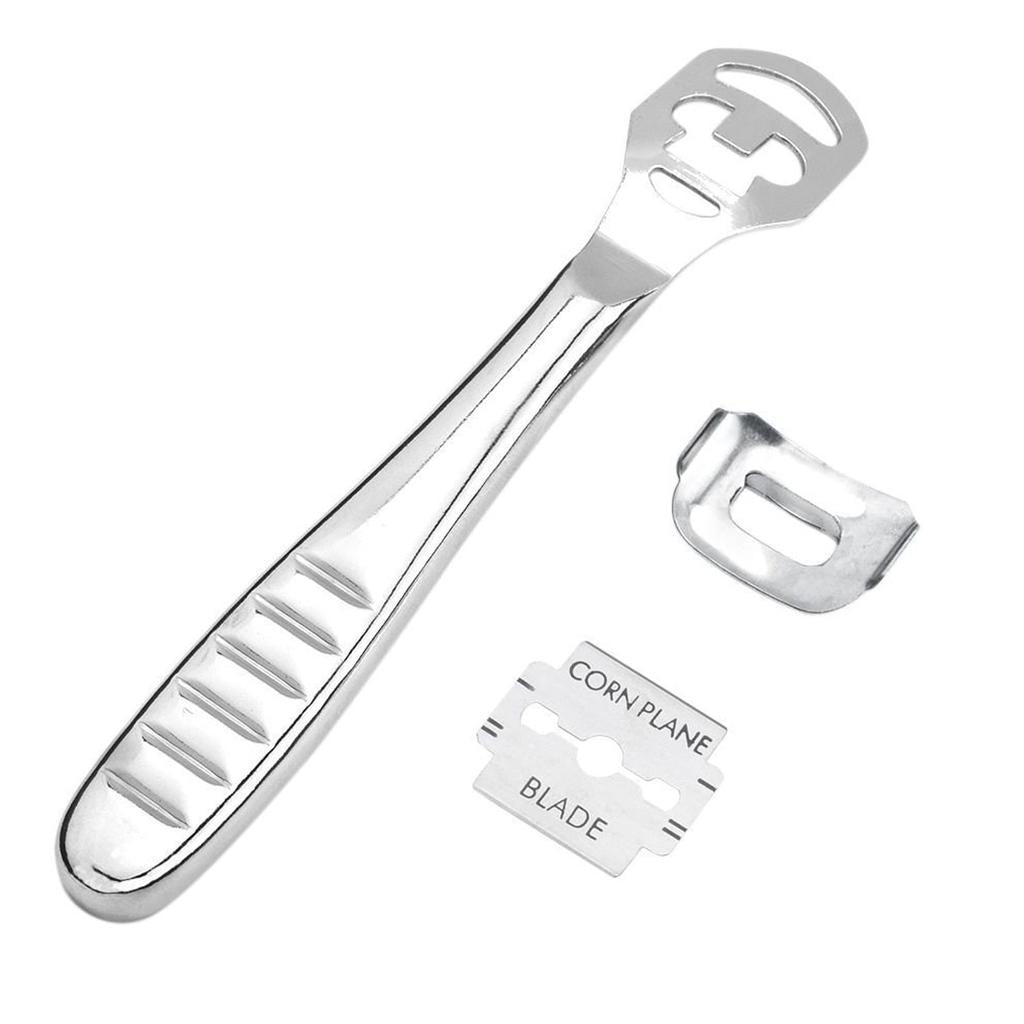 Stainless Steel Foot Callus Shaver with 10 Blades by HitMyNeed