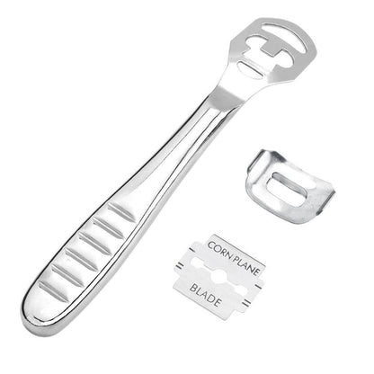 Stainless Steel Foot Callus Shaver with 10 Blades by HitMyNeed