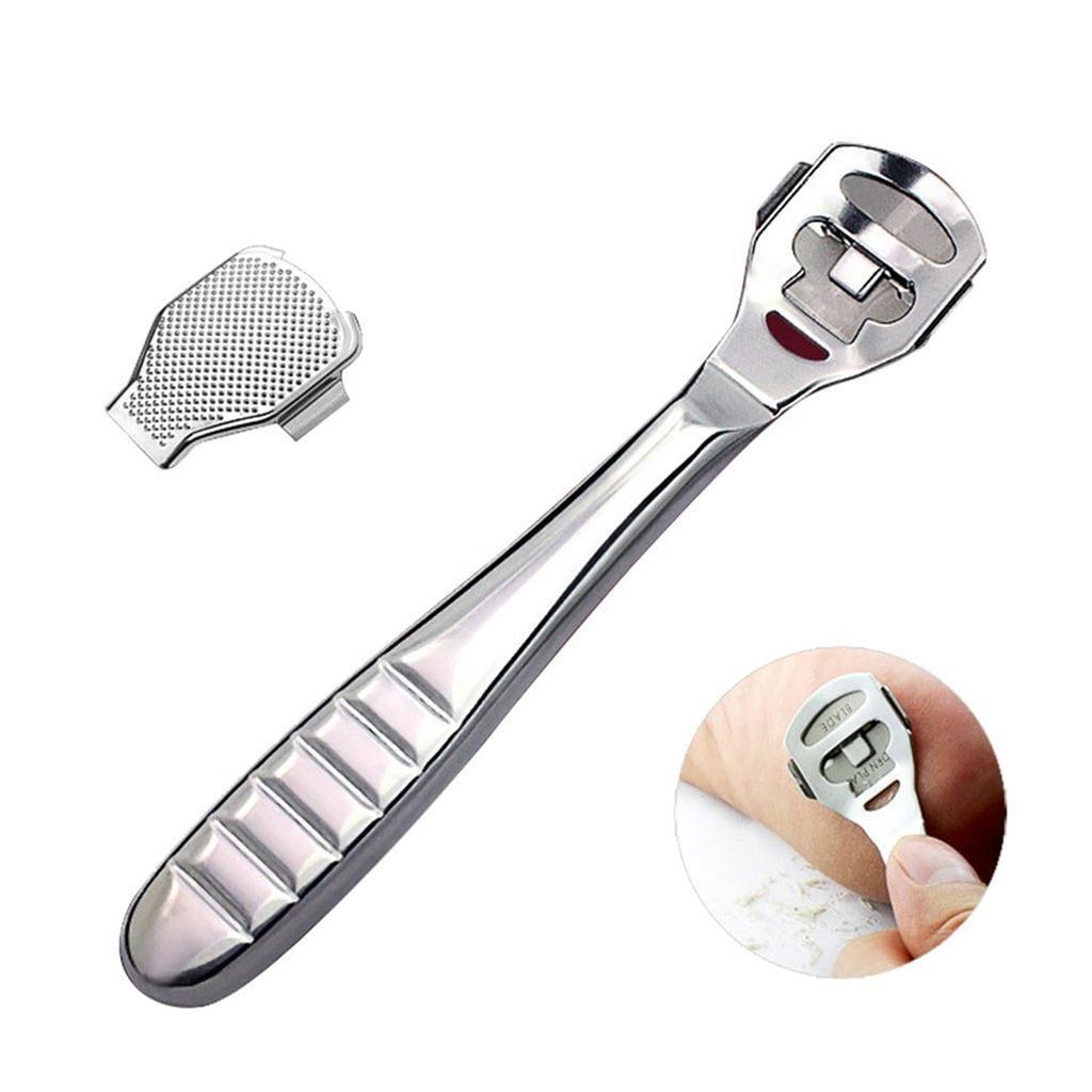 Stainless Steel Foot Callus Shaver with 10 Blades by HitMyNeed