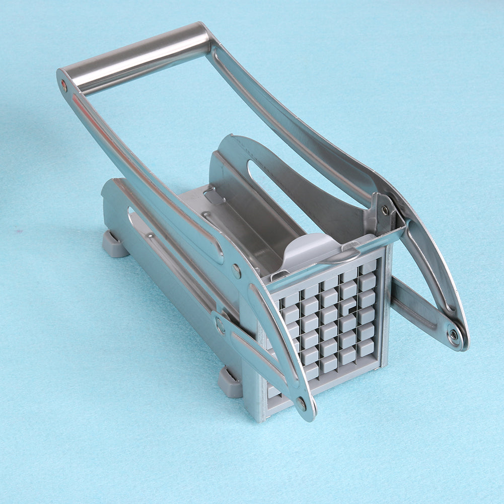 Stainless Steel French Fry Cutter with 2 Blades by HitMyNeed