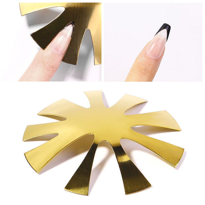 Stainless Steel French Manicure Nail Template by HitMyNeed
