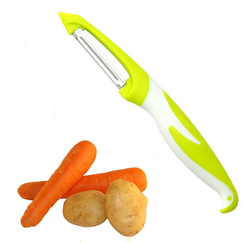 Stainless Steel Fruit and Vegetable Peeler Zester by HitMyNeed