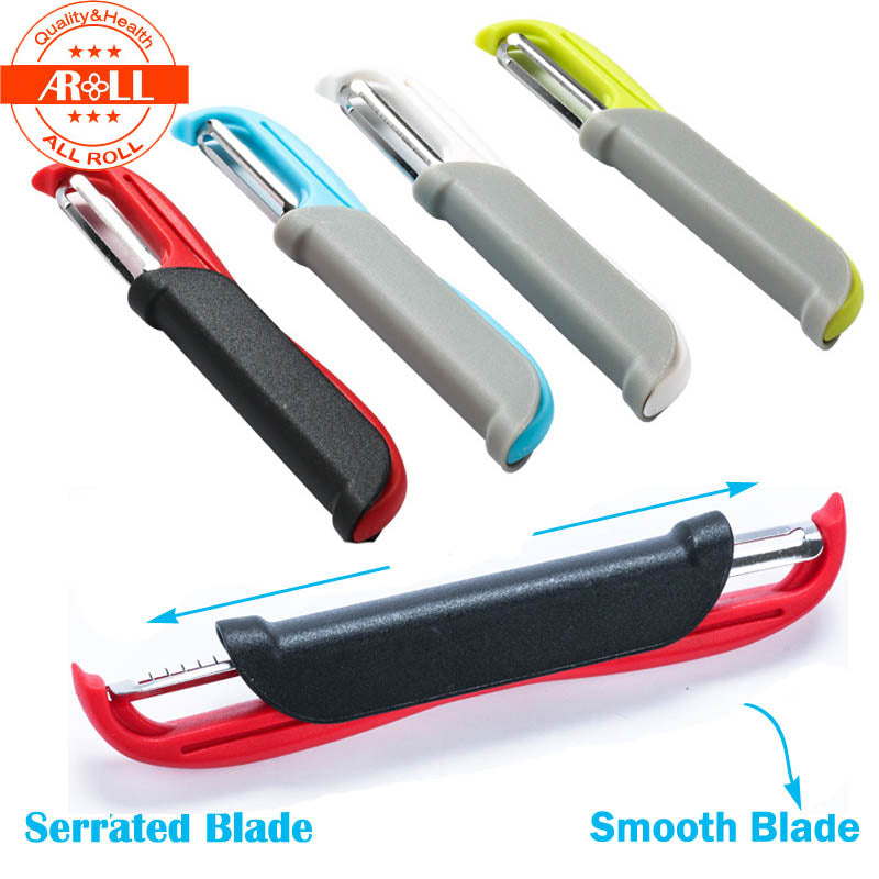 Stainless Steel Fruit and Vegetable Peeler Zester by HitMyNeed
