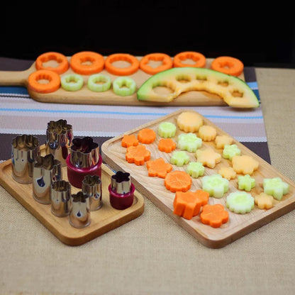 Stainless Steel Fruit and Vegetable Shape Cutters by HitMyNeed