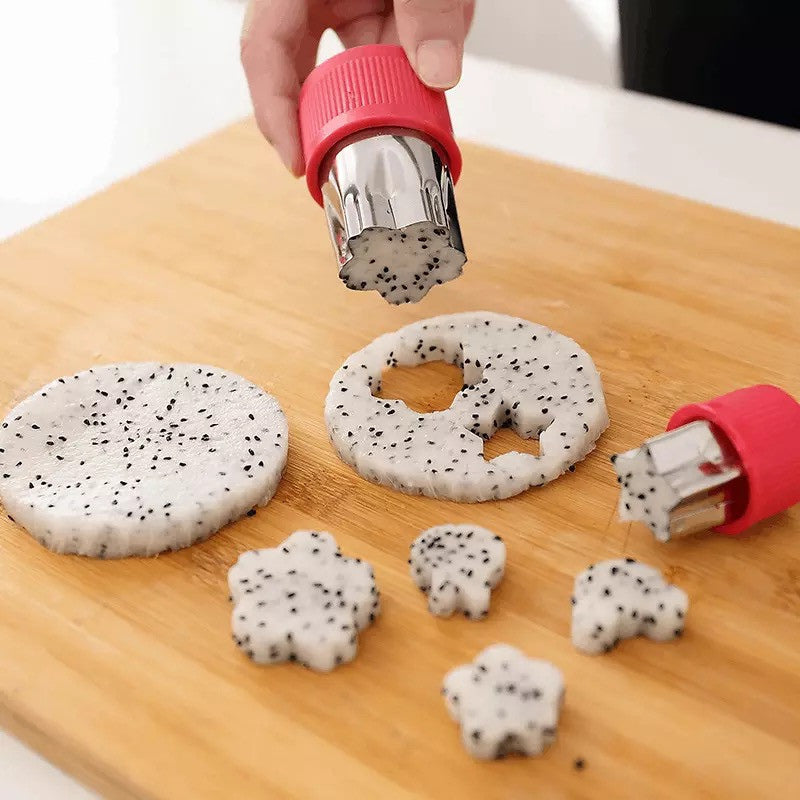 Stainless Steel Fruit and Vegetable Shape Cutters by HitMyNeed