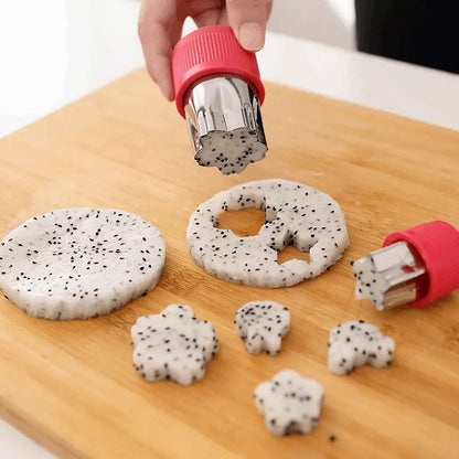 Stainless Steel Fruit and Vegetable Shape Cutters by HitMyNeed