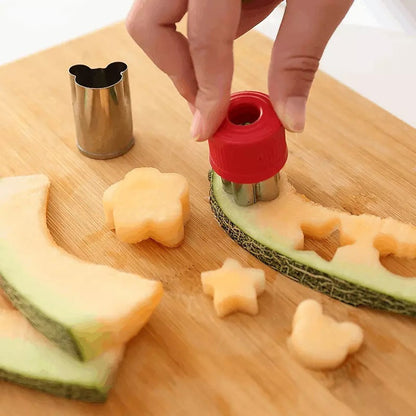 Stainless Steel Fruit and Vegetable Shape Cutters by HitMyNeed
