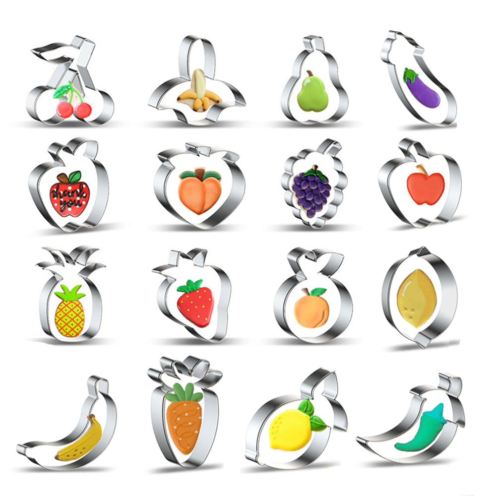 Stainless Steel Fruit Cookie Cutter by HitMyNeed