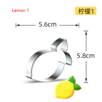 Stainless Steel Fruit Cookie Cutter lemon-1 by HitMyNeed