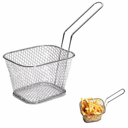 Stainless Steel Fry Basket Kitchen Essential by HitMyNeed