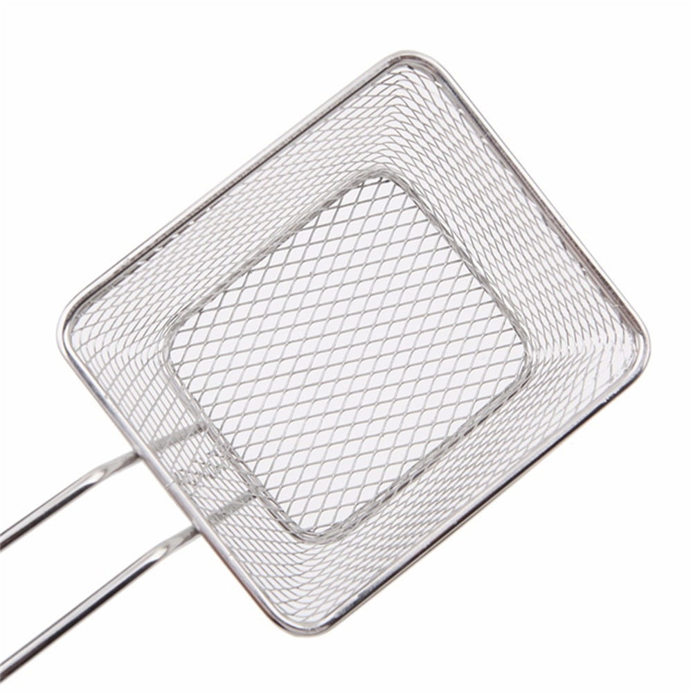 Stainless Steel Fry Basket Kitchen Essential by HitMyNeed