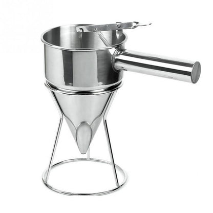 Stainless Steel Funnel Cake Batter Dispenser by HitMyNeed