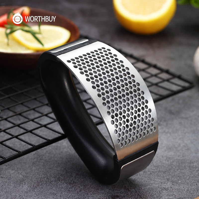 Stainless Steel Garlic Cutter Kitchen Tool by HitMyNeed