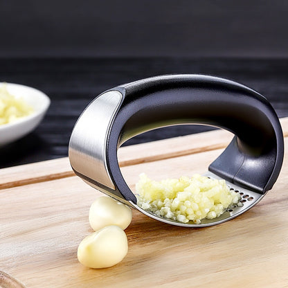 Stainless Steel Garlic Mincer Press Tool by HitMyNeed