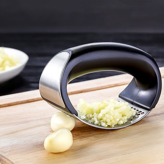 Stainless Steel Garlic Mincer Press Tool by HitMyNeed