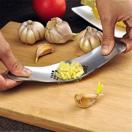 Stainless Steel Garlic Press Chopper Mincer by HitMyNeed