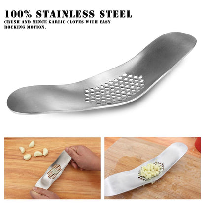 Stainless Steel Garlic Press Chopper Mincer by HitMyNeed