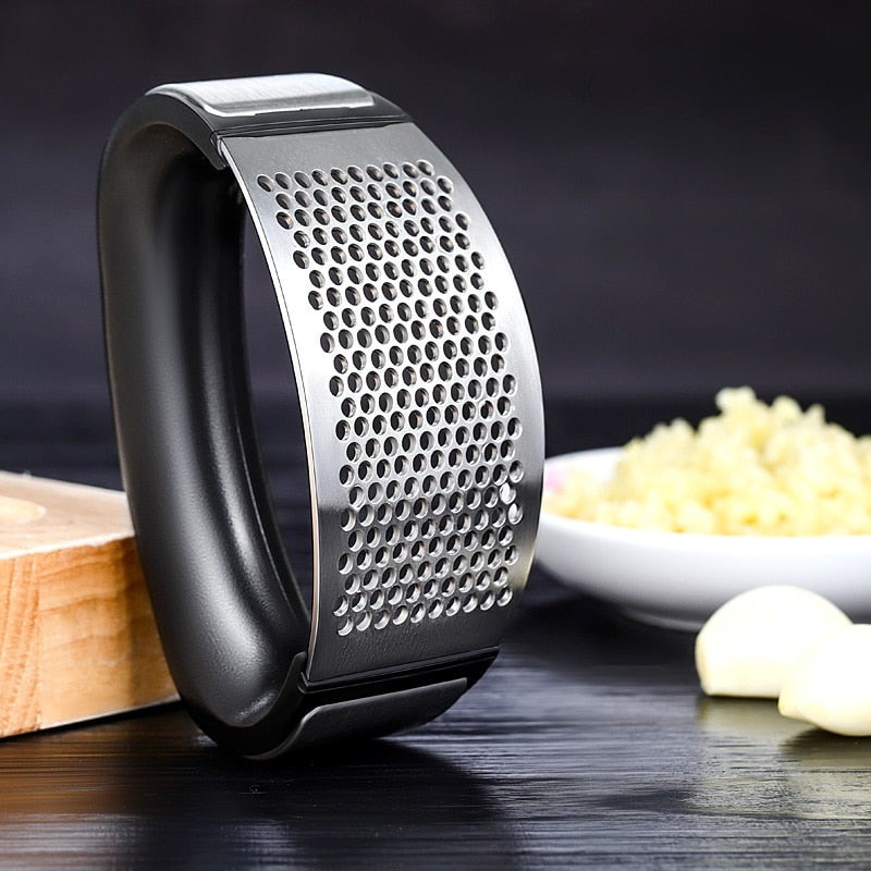 Stainless Steel Garlic Presser and Mincer by HitMyNeed
