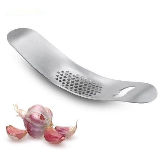 Stainless Steel Garlic Rocker Press Crusher by HitMyNeed