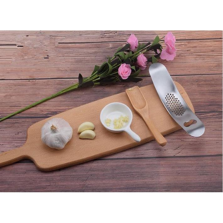 Stainless Steel Garlic Rocker Press Crusher by HitMyNeed