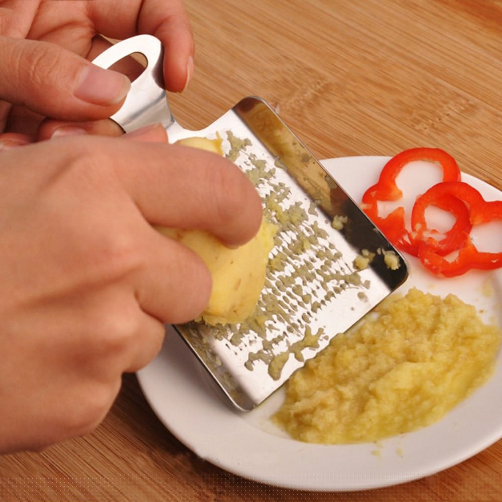 Stainless Steel Ginger Grater with Handle by HitMyNeed