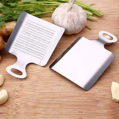 Stainless Steel Ginger Grater with Handle by HitMyNeed
