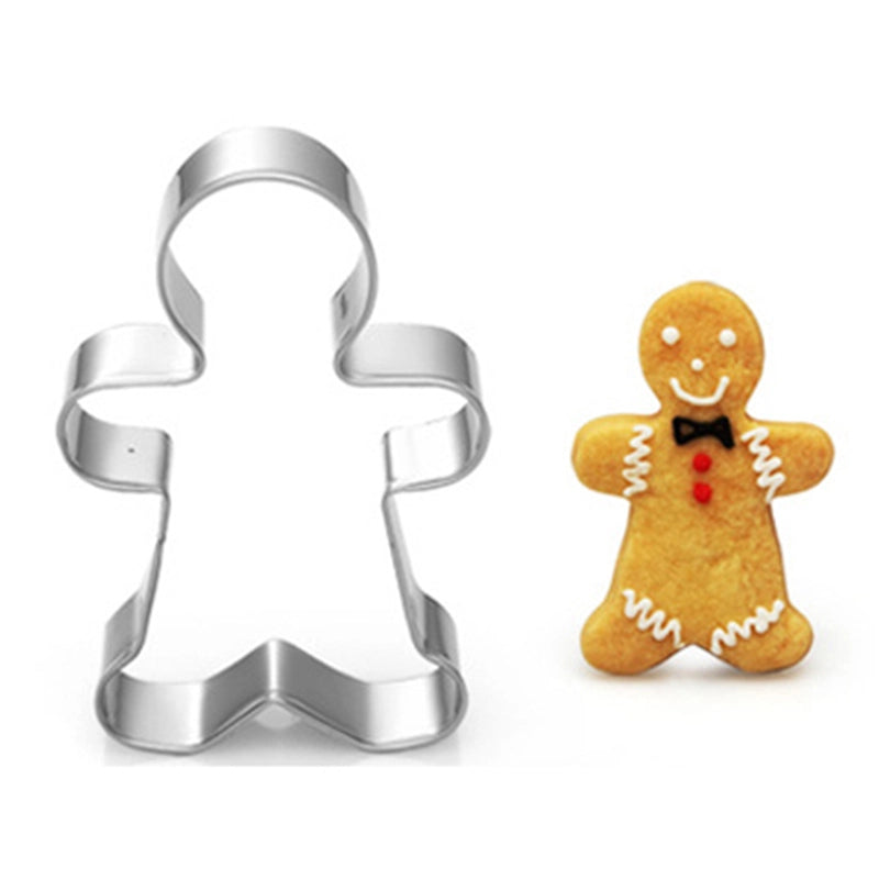 Stainless Steel Gingerbread Man Cookie Cutter by HitMyNeed