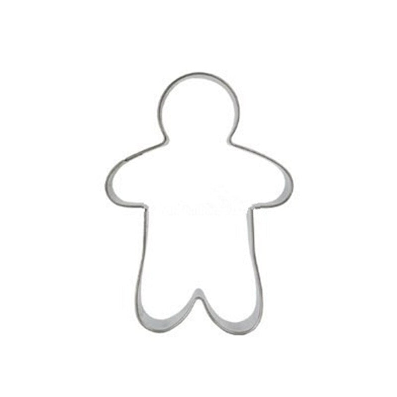 Stainless Steel Gingerbread Man Cookie Cutter by HitMyNeed