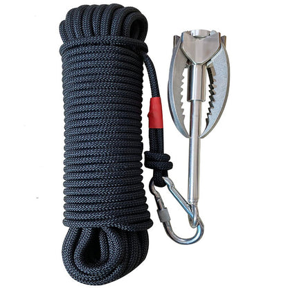 Stainless Steel Grapnel Hook with 20m Rope by HitMyNeed