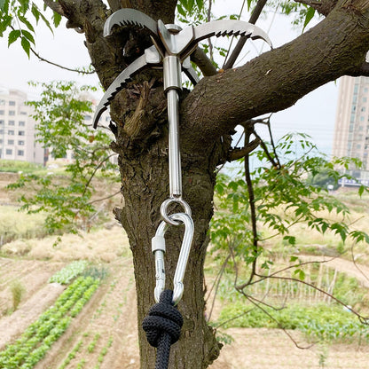 Stainless Steel Grapnel Hook with 20m Rope by HitMyNeed