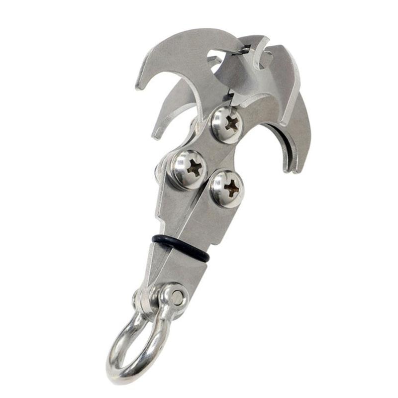 Stainless Steel Grappling Hook Outdoor Survival Tool by HitMyNeed
